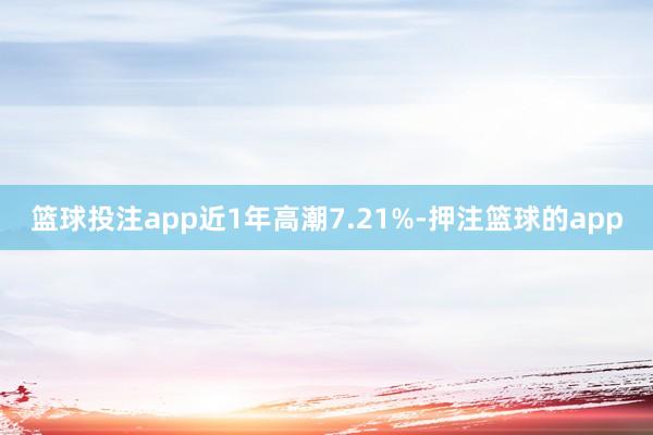篮球投注app近1年高潮7.21%-押注篮球的app
